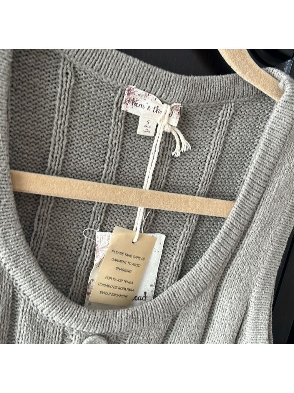 Cozy Ribbed Sweater Vest - Picture 6 of 10